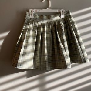PLAID SKIRT